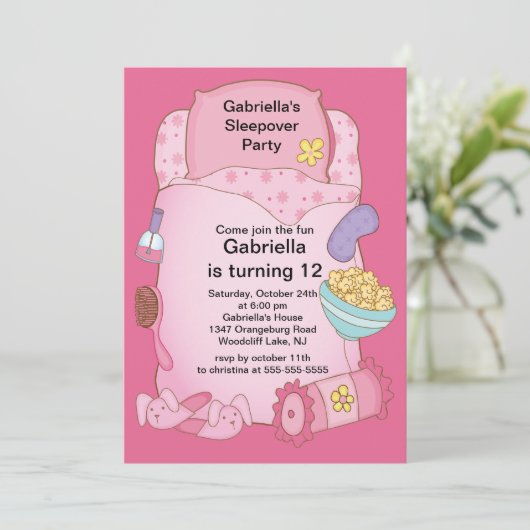 Invitation Fête d'anniversaire de Slepov (Debout devant)