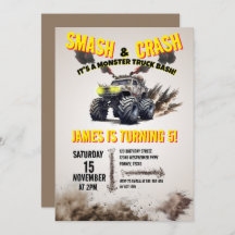 Fête d'anniversaire de SMASH & CRASH Monster