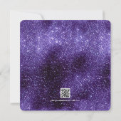 Invitation Fête d'anniversaire de Son Altesse Royale la Princ (Dos)