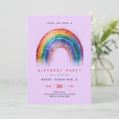 Invitation Fête d'anniversaire de Sparkel (Debout devant)