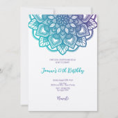 Invitation Fête d'anniversaire de Yoga (Devant)