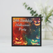 Invitation Fête d'anniversaire des 20 ans de Phantom Pumpkins (Debout devant)
