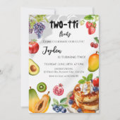Invitation Fête d'anniversaire des 2 ans de TWO -TTI Fruity B (Devant)