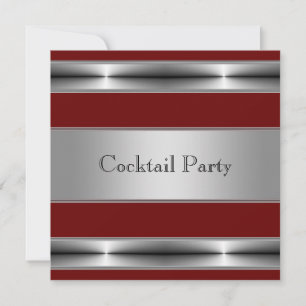 Invitation Fête d'anniversaire des 30 ans de Mans Cocktail Pa