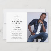 Invitation Fête d'anniversaire des 30 ans de Modern Photo (Devant)