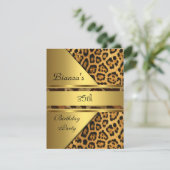 Invitation Fête d'anniversaire des 35 ans de Gold Leopard (Debout devant)