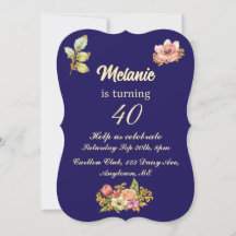 Fête d'anniversaire des 40 ans d'Acanthus doré