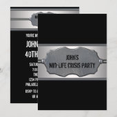 Invitation Fête d'anniversaire des 40 ans de crise de la quar (Devant / Derrière)