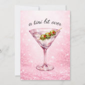 Invitation Fête d'anniversaire des 50 ans d'une femme Un peu  (Dos)