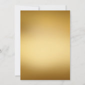 Invitation Fête d'anniversaire des adultes élégant minimalist (Dos)