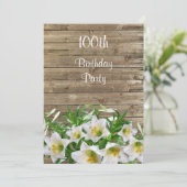 Invitation Fête d'anniversaire des Classy Lilies 100 ans (Debout devant)