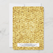 Invitation Fête d'anniversaire des enfants Little Bumble Bee (Dos)