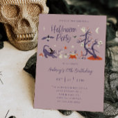 Invitation Fête d'anniversaire des Esprits de Forêt