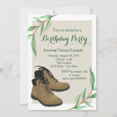 Invitation Fête d'anniversaire des femmes (Devant)