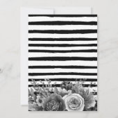 Invitation Fête d'anniversaire des filles gothiques pour enfa (Dos)