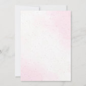 Invitation Fête d'anniversaire des fleurs sauvages de Little (Dos)