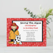 Invitation Fête d'anniversaire des Garçons de la Dalmatie (Debout devant)