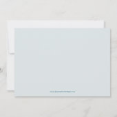 Invitation Fête d'anniversaire des garçons de la fontaine de  (Dos)