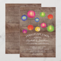 Fête d'anniversaire des lampions d'été