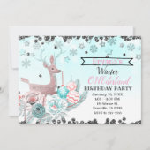 Invitation Fête d'anniversaire des ONEderland du Cerf d'Argen (Devant)