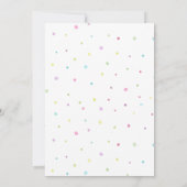 Invitation Fête d'anniversaire d'été pour garçons avec glace (Dos)