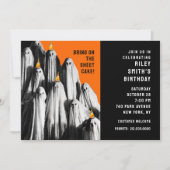 Invitation Fête d'anniversaire d'Halloween (Devant)
