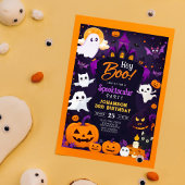 Invitation Fête d'anniversaire d'Halloween