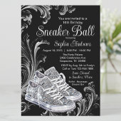 Invitation Fête d'anniversaire Diamond Sneaker Ball