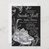 Invitation Fête d'anniversaire Diamond Sneaker Ball (Devant)