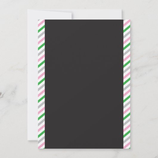 Invitation Fête d'anniversaire d'invitation d'anniversaire de (Dos)