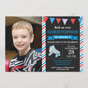 Invitation Fête d'anniversaire d'invitation d'anniversaire de