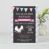 Invitation Fête d'anniversaire d'invitation d'anniversaire de (Debout devant)