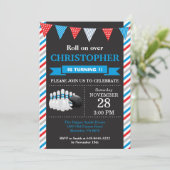 Invitation Fête d'anniversaire d'invitation d'anniversaire de (Debout devant)