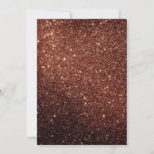 Invitation Fête d'anniversaire disco 21 ans (Dos)