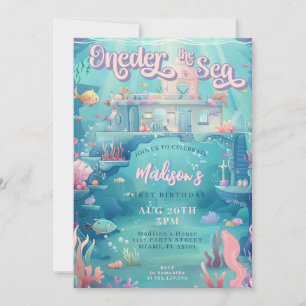 Invitation Fête d'anniversaire d'Oneder sous le château de la