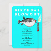 Invitation Fête d'anniversaire drôle (Devant)