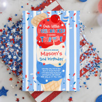 Fête d'anniversaire du 14 juillet Little Firecrack