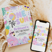 Invitation Fête d'anniversaire du 1er soleil
