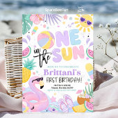 Invitation Fête d'anniversaire du 1er soleil