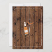 Invitation Fête d'anniversaire du barbecue Cheers & Beers 30e (Dos)