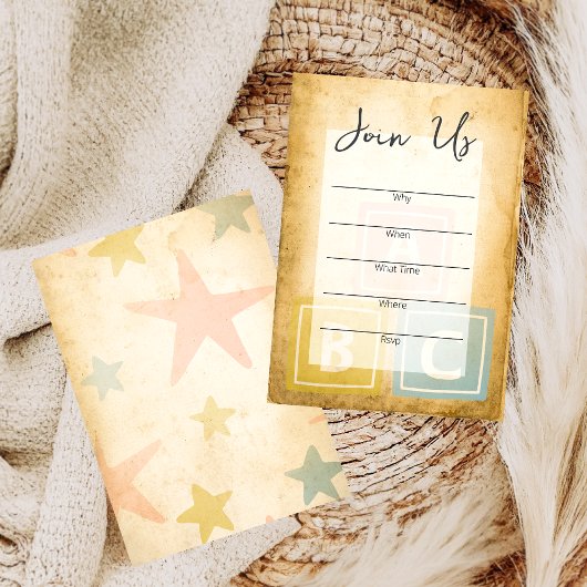 Invitation Fête d'anniversaire du bébé remplir l'invitation v