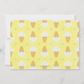 Invitation Fête d'anniversaire du camion à crème glacée | Ros (Dos)