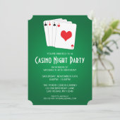 Invitation Fête d'anniversaire du casino (Debout devant)