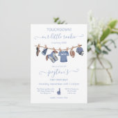 Invitation Fête d'anniversaire du football (Debout devant)