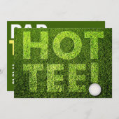 Invitation Fête d'anniversaire du Golf des dames (Devant / Derrière)