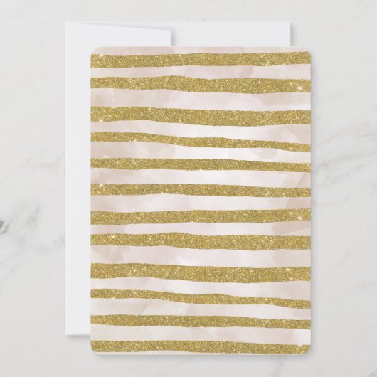 Invitation Fête d'anniversaire du maquillage Spa (Dos)