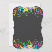 Invitation Fête d'anniversaire du Mexique (Dos)