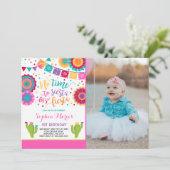 Invitation Fête d'anniversaire du Mexique (Debout devant)