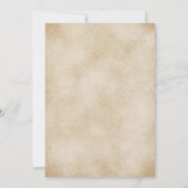 Invitation Fête d'anniversaire du Pirate (Dos)