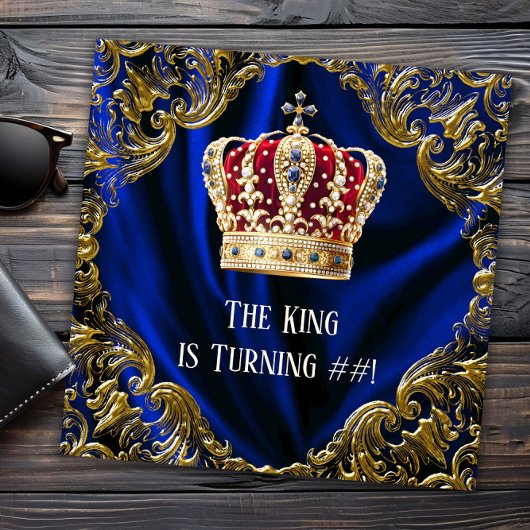 Invitation Fête d'anniversaire du roi Mans